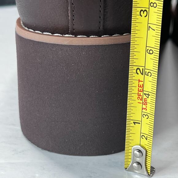 Vionic Aria Waterproof Leather Wedge Ankle Booties Brown Women's 10M NWB - Picture 7 of 10